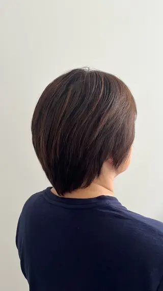 ミディアム カラー メンズパーマ/ メッシュ📍ユリのヘアスタイル