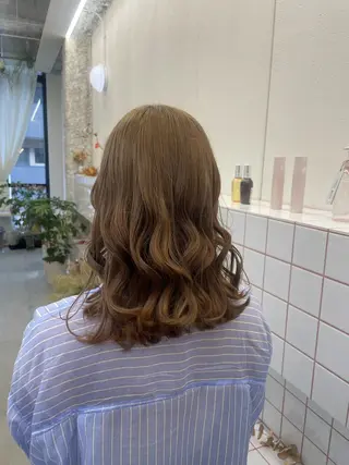 カラー 山下 悠月のヘアスタイル