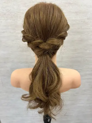 ヘアアレンジ 武田 比奈のヘアスタイル