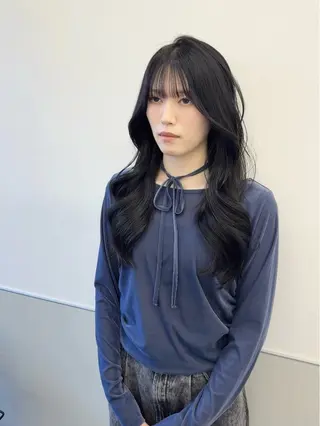 ロング カラー 韓国ヘア🇰🇷 スズキのヘアスタイル