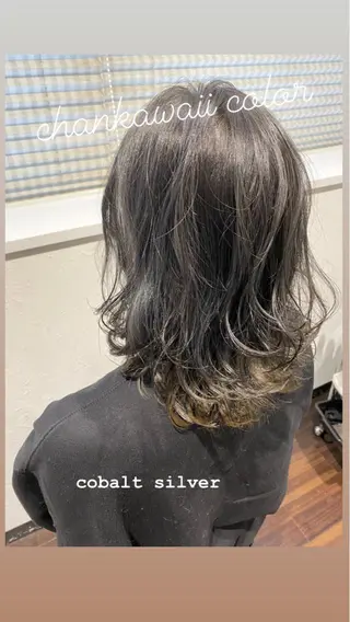 ミディアム カラー 川合 勇気のヘアスタイル