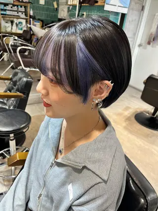ミディアム 新宿/髪質改善 艶カラー👶Renaのヘアスタイル