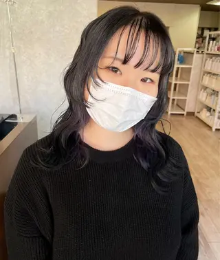 セミロング カラー 🫧ヒシダアキ taboo.i🫧のヘアスタイル