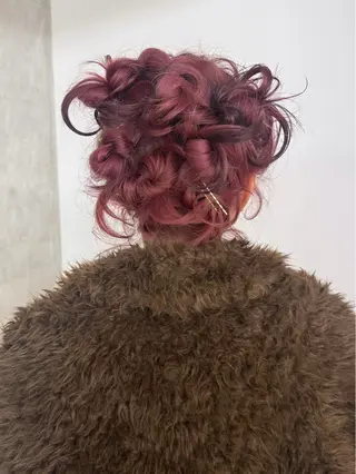 ミディアム ヘアアレンジ MIES amane(アマネ)のヘアスタイル