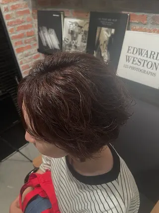 ショート カラー rin 🖤〈大宮〉のヘアスタイル