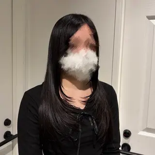 ロング ななみ.⋆𝜗𝜚 暖色艶カラー/まつパのヘアスタイル