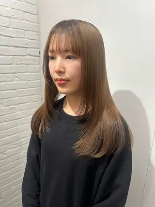 ロング レイヤーカット‎🤍 /ともえ🤎🧸のヘアスタイル
