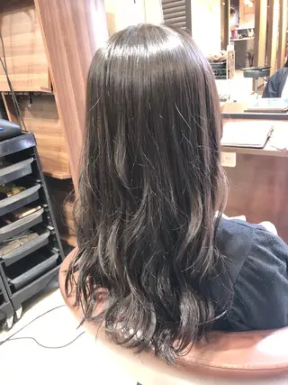 ロング カラー SHIORI💜口コ ミNo.1艶カラーのヘアスタイル
