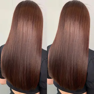 ロング カラー トップ スタイリストのヘアスタイル