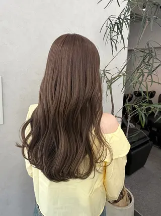 ロング カラー 🍐透明感カラー🍐 レイヤーカットのヘアスタイル