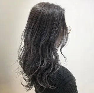 セミロング カラー 🕊️ HONOKAのヘアスタイル