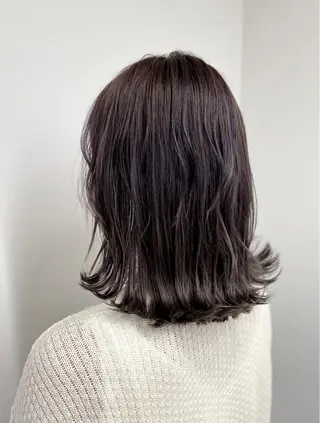 セミロング カラー ⭐️当日OK⭐️ 岩田峻のヘアスタイル