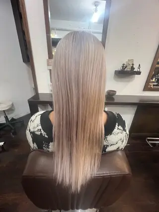 ロング カラー ️河原優 /武蔵浦和のヘアスタイル