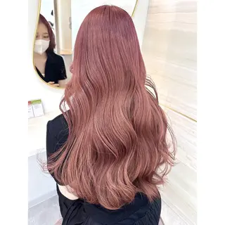 ロング カラー 🐈‍⬛momo🐾 ダブルカラーのヘアスタイル