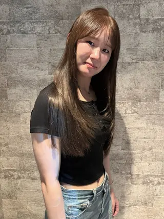 ミディアム カラー mai / linoah˚✧のヘアスタイル