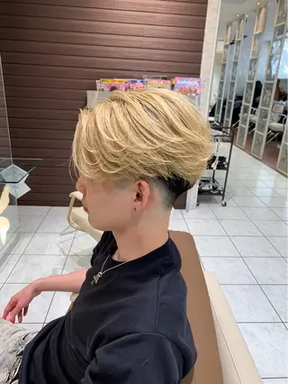 メンズ 長南 迅人のヘアスタイル