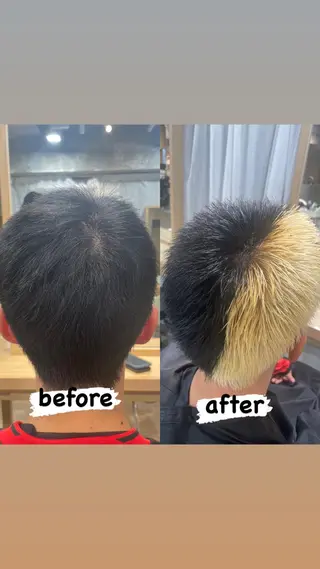 カラー メンズ ✂渋谷メンズ特化 まさとのヘアスタイル