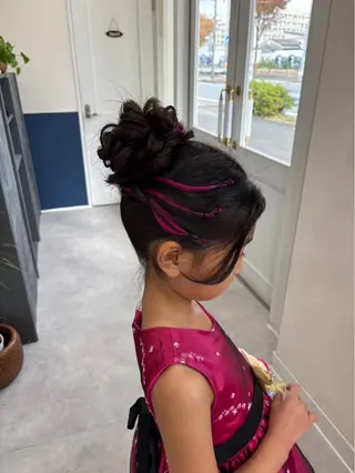 ヘアアレンジ 髪の家 tikiのヘアスタイル