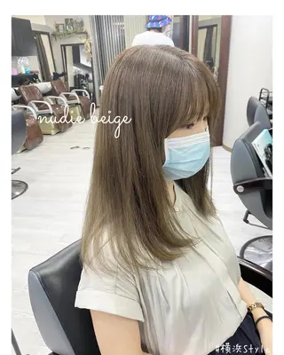 セミロング カラー ＊横浜駅＊ 金子 誠也のヘアスタイル