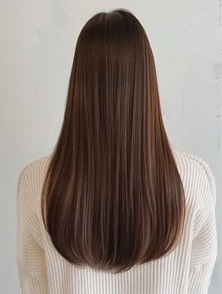 カラー 𝐀𝐑𝐈𝐒𝐀 🎀‎🤍銀座美容室のヘアスタイル
