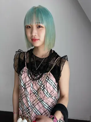 ショート カラー 🧡色落ちまで2度綺 麗なカラー🧡ヨシキのヘアスタイル