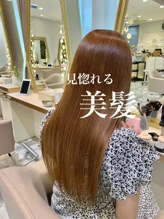 ロング 《褒められる》 透明感カラー/小嶋のヘアスタイル