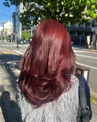 ロング 大人レイヤー/艶美髪 🇺🇸TOMONAのヘアスタイル