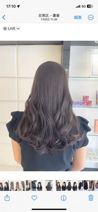 ロング 6月NEWopen/ AURÉLIA🩶のヘアスタイル