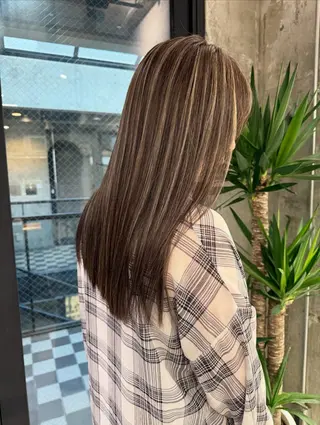 ロング カラー ♡ハイライトカラー shinri♡のヘアスタイル