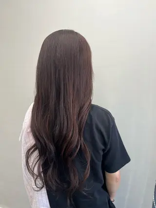 カラー 松井 咲樹のヘアスタイル