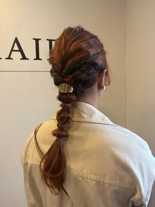 ヘアアレンジ 秋澤 楓のヘアスタイル