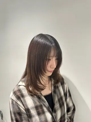 セミロング 金丸 尚五のヘアスタイル