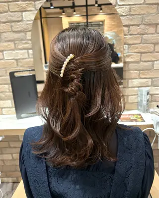 ヘアアレンジ レイヤー/nail COCOROのヘアスタイル