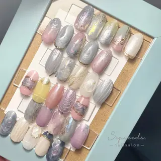 ネイル Sepseeds. 🌱朝9時～OK🤲のネイルデザイン