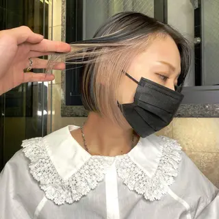 ショート カラー リピート率No.1✨ ユウキのヘアスタイル