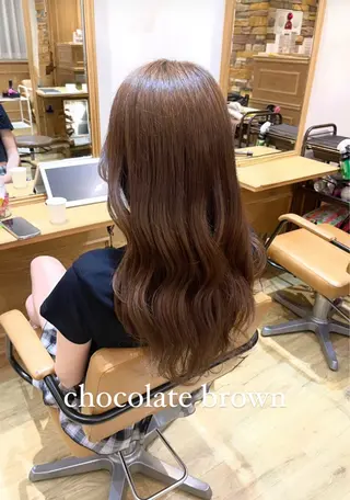 ロング カラー 🌻shuka透明感 艶感カラー/新宿🌻のヘアスタイル
