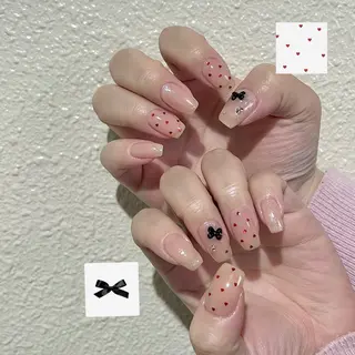 ネイル パラあり！フィルイン 美フォルムのネイルデザイン