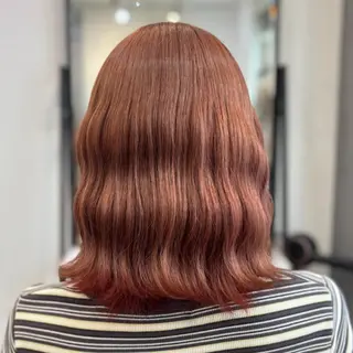 ミディアム カラー DEST ゆりかのヘアスタイル