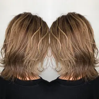 セミロング カラー カットモデル募集中！ 大月竜斗のヘアスタイル