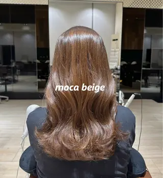 ロング カラー ニュアンスパーマ/ フェザーパーマ/平木のヘアスタイル