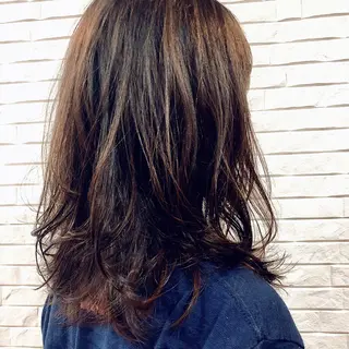 セミロング 伊藤 さやかのヘアスタイル