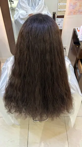 カラー 中崎 楓菜のヘアスタイル
