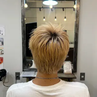 ショート メンズ ヘア✂️＆アイ👁️ 🫧ﾐﾕｳ🫧のヘアスタイル