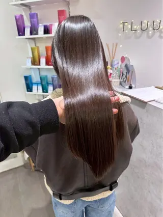 ロング かのん /髪質改善/大阪梅田のヘアスタイル