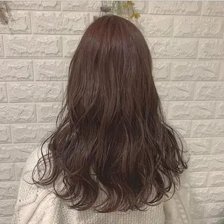 ロング カラー ⟡.·韓国ヘア*.゚ 室岡 咲希のヘアスタイル