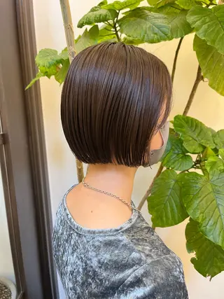 ショート カラー 赤み消しカラー 🩵かりんのヘアスタイル