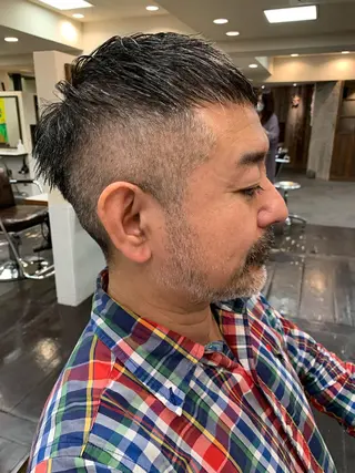 ショート メンズ TELA HAIR 岩槻 高梨のヘアスタイル
