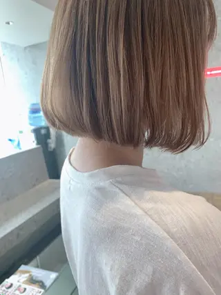 ショート カラー 山下 千明のヘアスタイル