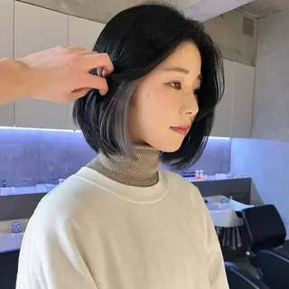 ショート カラー ボブ/ミディ/ロング 特化/芳野りんかのヘアスタイル