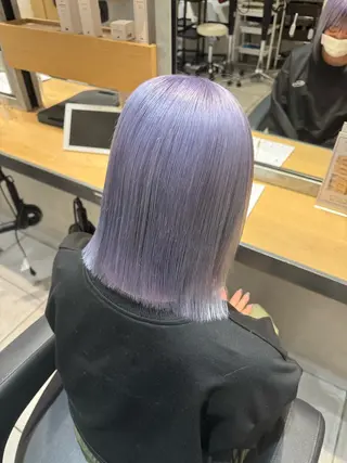 ミディアム たかはし るなのヘアスタイル